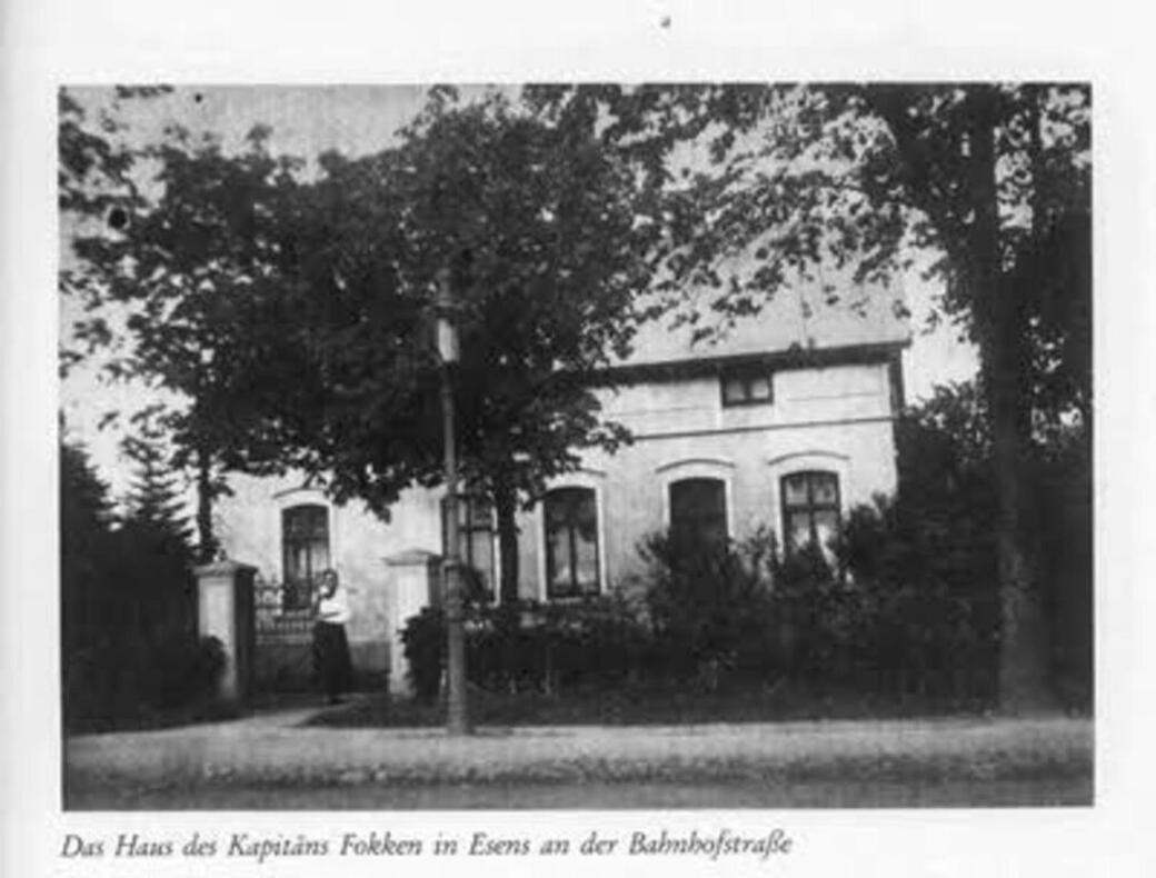 Villa Fokken Kapitaensquartier Езенс Екстериор снимка